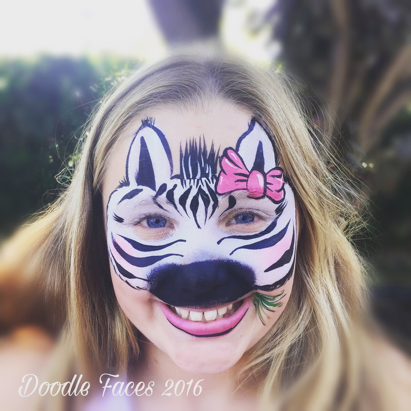 Doodle Cheeks Face Painting